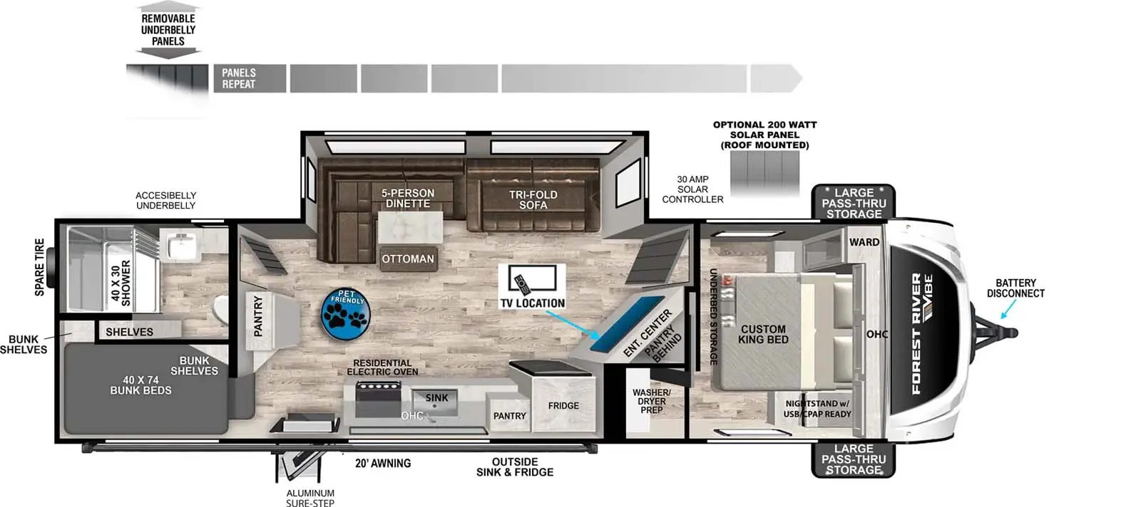 2600BH Floorplan Image